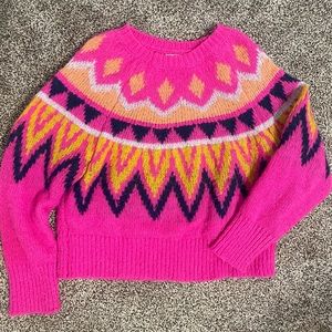 Women’s fushia sweater 💗